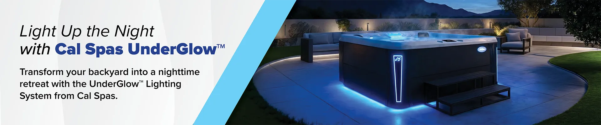 Calspas hot tub being used in a family setting - Salida